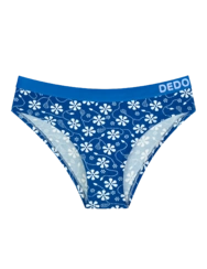 Ženske hlačke iz modala Moder print