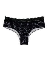 Culotte en dentelle pour femmes Feuilles grises Culotte en dentelle pour femmes Feuilles grises