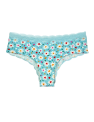 Ženske čipkaste hlačke Srčki in marjetice