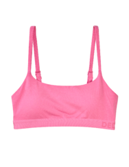 Begónia-rózsaszín női melltartó modállal