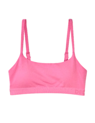 Begonija rožnat ženski modrček iz modala