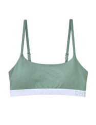 Žajbljevo zelen ženski modrček iz modala