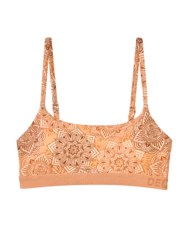 Živahni ženski modrček iz modala Bež mandala