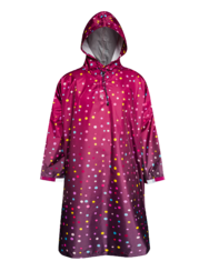 Дъждобран Виненочервени точки