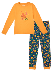 Vidám női pizsama Mézeskalács és édességek