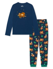 Veselé dámske pyžamo Ospalý leňochod