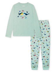 Весела дамска пижама Пеещи птици