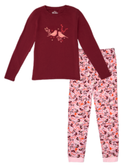 Pigiama Buonumore da donna Uccelli e bacche