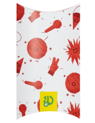 Овална кутия за подарък Парти