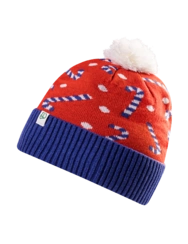 Veselá pletená čiapka Hravá panda