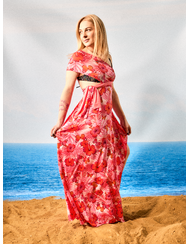 Vidám strandkendő Hibiszkusz