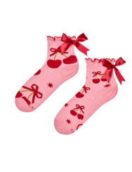 Chaussettes cutecore Monde des cerises