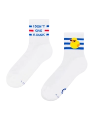 Veselé funkčné lýtkové ponožky Cool Kačička