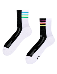 Весели дълги функционални чорапи Цветна дъга