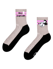 Весели дълги функционални чорапи Хей, Капитане!