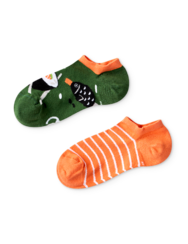 Vidám zokni sportcipőbe Sushi