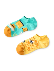 Veselé ponožky do tenisek Včelař