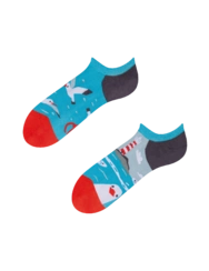 Veselé ponožky do tenisek Racek