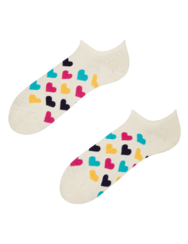Calzini sneaker Buonumore Cuori colorati