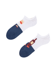 Весели чорапи за маратонки Бутилка вино