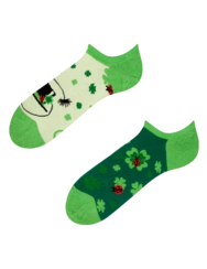 Veselé ponožky do tenisek Čtyřlístek pro štěstí
