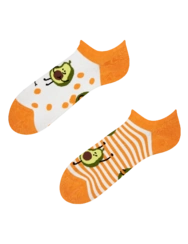 Veselé ponožky do tenisek Vtipné avokádo