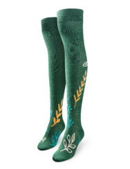 Vidám combzokni Őszi falevelek