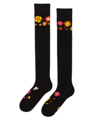 Весели чорапи над коляното Обича ме, не ме обича