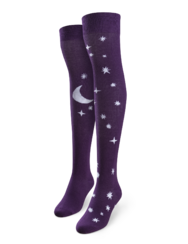 Over the Knee Socks Moon & Stars