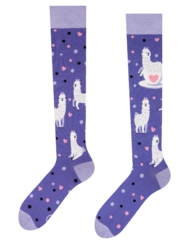 Veselé podkolenky Láska lam