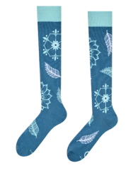 Veselé podkolienky Mandala a listy