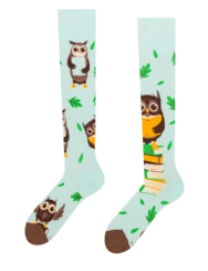 Veselé podkolienky Sova a knihy