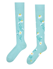 Veselé podkolienky Tyrkysové kamilky