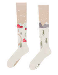 Calze al ginocchio Buonumore Paesaggio invernale