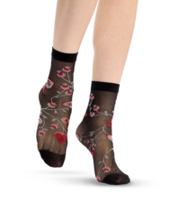 Veselé silonkové ponožky Folková láska