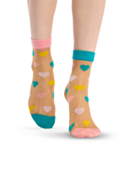 Chaussettes rigolotes en nylon pour femmes de 7.49 Dedoles