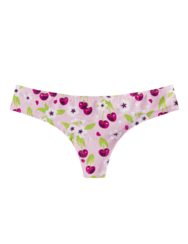 Veselé dámské brazilské kalhotky Třešňový květ