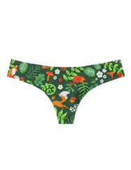 Veselé dámské brazilské kalhotky Lesní zvířátka