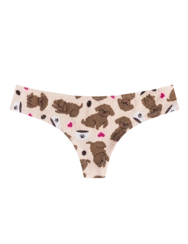 Culotte brésilienne rigolote pour femmes Puppuccino
