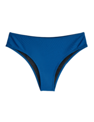 Mélykék bikinialsó magasított derékkal