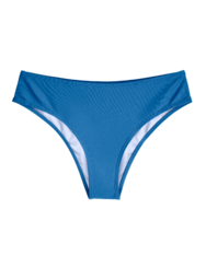 Békéskék bikinialsó magasított derékkal