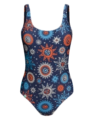 Veselé dámské jednodílné plavky Orient