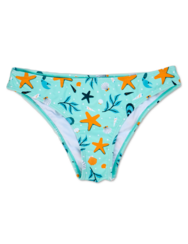 Весело долнище на бански тип „бикини“ Морски раковини