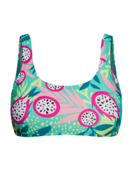 Sporty Bikini Top Dragonfruit