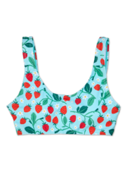 Весело спортно горнище на бански Ягодки