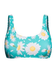 Veselá sportovní plavková podprsenka Letní sedmikráska