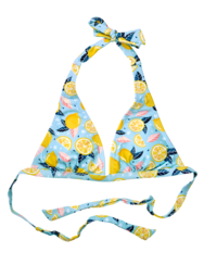 Vidám bikini felső Nyári citromok