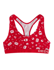 Women's Bralette Love Letters