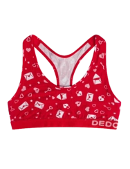 Veselá dámska podprsenka Ľúbostné listy