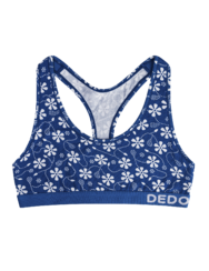 Весел дамски сутиен Син чертеж